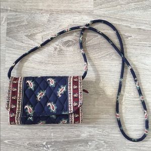 Vera Bradley ‘Navy’ wallet/crossbody